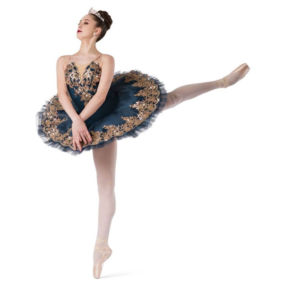 Dance  Costume Size  SA Gallery 18534 Ballet Blue Tutu YAGP Lycra Platter Pointe